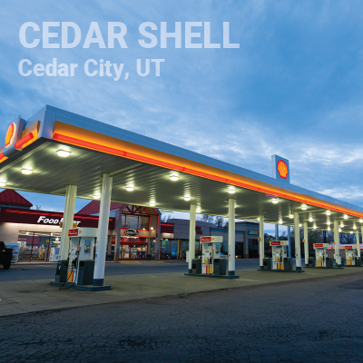 RallyStop #5 - Cedar Shell in Cedar City