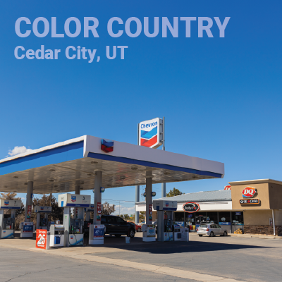 RallyStop #4 - Color Country Chevron in Cedar City