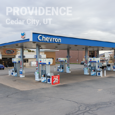 RallyStop #3 - Providence Chevron in Cedar City