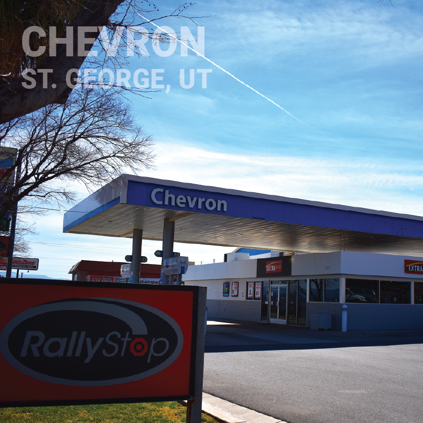 RallyStop #13 - St. George Chevron in St. George