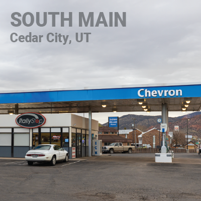 RallyStop #2 - South Main Chevron in Cedar City