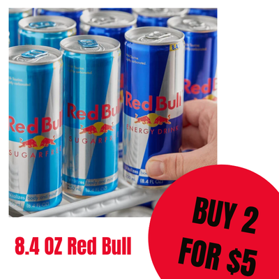8.4 oz Red Bull promotion image
