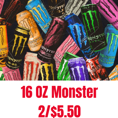 16 oz Monser promotion image