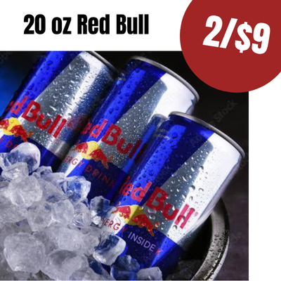 20 oz Red Bull promotion image